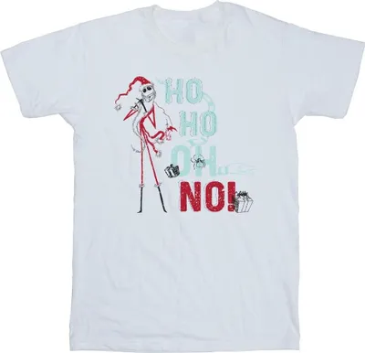 Produktbild von Disney - "The Nightmare Before Christmas Ho Ho No" T-Shirt für Herren BI51560 (M) (Weiß)