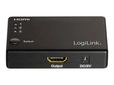 Immagine prodotto di LogiLinkHD0042 Switch HDMI piccolo Full HD LogiLink, a 3 vie, nero