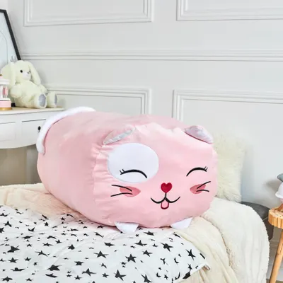 Image de Peluche Coussin Chat Xxl