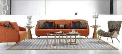 Produktbild von Wohnzimmer 2x Couchtisch Rund Luxus Tisch Couchtisch Design Tische Style Möbel