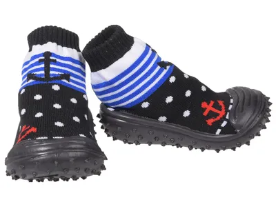 Produktbild von Baby Hausschuhe Anker Schwarz 20