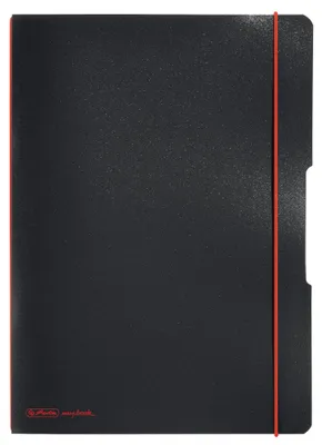 Obrázok produktu pre Herlitz my.book flex - Čierna - A4 - 40 listov - 80 g/m² - štvorčekový papier