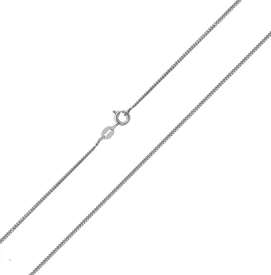 Produktbild von 925 Sterling Silber (Rhodiniert) Damen - Panzer Kette - 51cm; TRS16810L20
