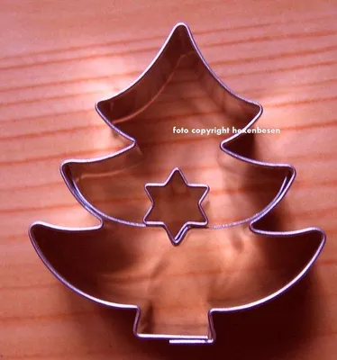 Image de Bougeoir en forme de sapin avec support métallique pour bougie, 4,6 cm