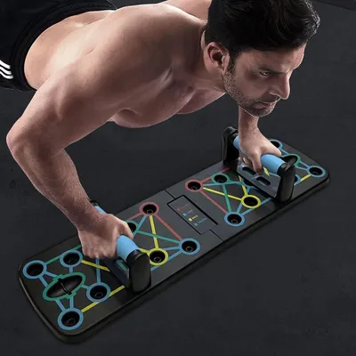 Produktbild von Push Up Board - Fitness Board - Push Up - Push Up Grip - Push Up Grips - Pushup Board - Pushups - Fitness - Krafttraining