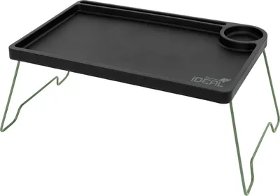 Produktbild von Delphin Klapptisch iDeal für Karpfentouren Schwarz 52x35x24cm