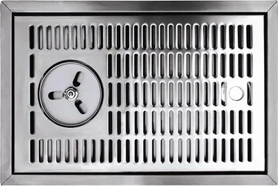 Produktbild von BieTal® Abtropfblech Tropfkasten 44,5x28cm Lochplatte zum Einbau & Gläserdusche