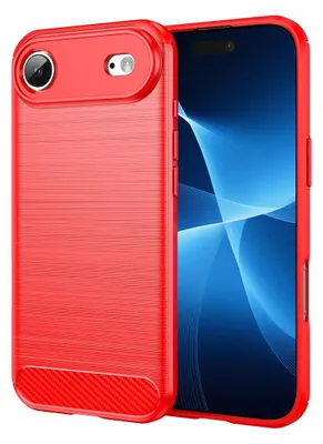 Produktbild von König Design Hülle kompatibel mit Kunststoff Soft Handyhülle - Handy Case Rot