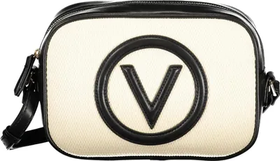 Produktbild von Elegante Beigefarbene Umhängetasche mit Logo und Verstellbarem Gurt