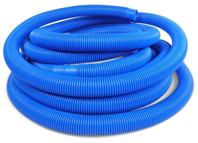 Produktbild von 18m Schwimmbad Schlauch, blau Ø 38mm