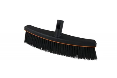 Zdjęcie produktu dla Miotła plastikowa, 37 cm, włosie 7 cm, klik, czarna