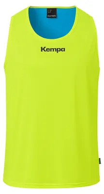 Obrázek produktu pro Kempa tričko s reflexními prvky – fluorescenční žlutá/kempablau, velikost: M/L