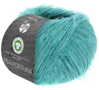 Produktbild von Lana Grossa - Per Fortuna GOTS 0026 türkis
