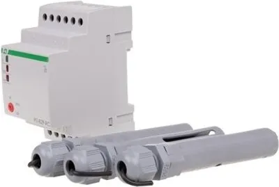 Immagine prodotto di F&F | Rele Di Troppopieno PZ-829RC - 230V - Compatto - Controllo Liquidi - IP20