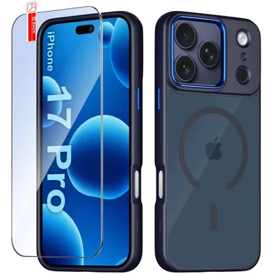 Immagine prodotto di Custodia per iPhone 17 Pro CASO per MagSafe MATTE Magnetic PREMIUM + vetro 9H