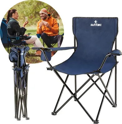 Klapphocker Faltbar – Tragbarer Campinghocker Aus Aluminium, Max. 100 Kg, Mit Tragetasche