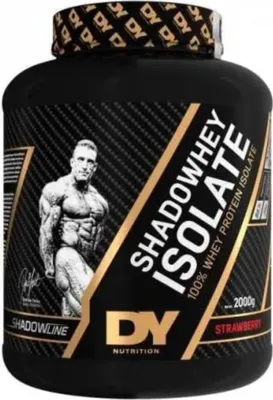 Productafbeelding van Dorian Yates Shadowhey Isolaat – 2000 g, smaak: aardbei