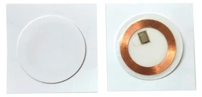 RFID-Sticker 125 kHz EM4100, 30 mm, 10 Stück