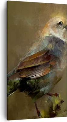 Produktbild von Bild auf Leinwand - Leinwandbild - Vogel Natur - 45x80cm - Wand Bild - Wanddeko - Wandbilder - Leinwanddruck - Bilder - Kunstdruck - Wanddekoration - Leinwand bilder - Wandkunst - PA45x80-3924