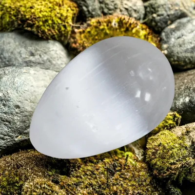 Imagen del producto de Huevo de selenita- 5 - 6 cm