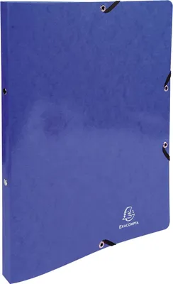 Immagine prodotto di Raccoglitore ad anelli Iderama - A4/2R/15mm, con banda elastica, blu scuro