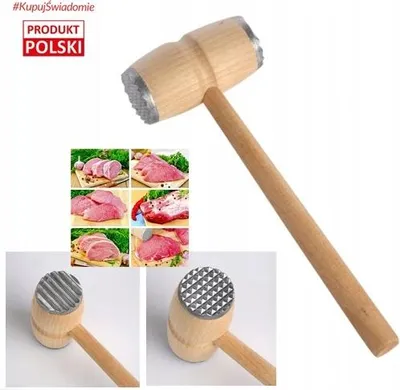Image de Attendrisseur à viande avec pièces métalliques 30 cm EKO-DREW