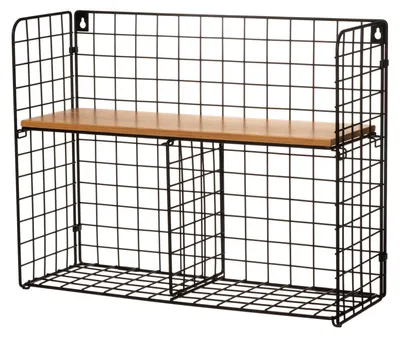 Obrázek produktu pro Kovová kancelářská police 45 x 15,5 x 35,5 cm