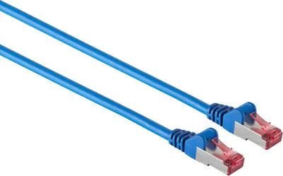 Produktbild von Patchkabel cat6A S/FTP PIMF Halogenfrei blau 1m