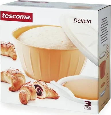 Zdjęcie produktu dla Tescoma Miska na zakwas z podgrzewaczem DELICIA ø 26 cm
