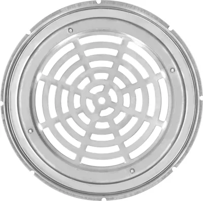 Produktbild von Bodenablauf, rund, Edelstahl, Hauptablaufteil, Schwimmbadzubehör