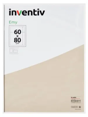 Zdjęcie produktu dla Ramka Na Zdjęcia Biała Pvc 60X80