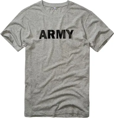 Produktbild von Brandit T-Shirt Herren T-Shirt Army grau meliert L