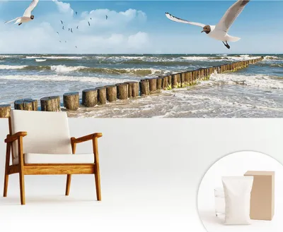 Zdjęcie produktu dla Fototapeta – 250 x 104 cm – tapeta – fototapeta – obrazy ścienne – folia dekoracyjna – tapeta foliowa – ściana – dekoracja – salon – krajobraz nadmorski