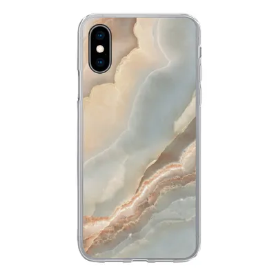 Produktbild von MuchoWow® Handyhülle Schutzhülle Hülle für iPhone X Luxus - Mineralien - Natursteine Silikon Softcase Handy Hülle - Handyhülle