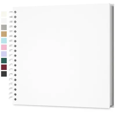 Imagen del producto de Álbum de scrapbook de 25,5 x 25,5 cm con 40 hojas