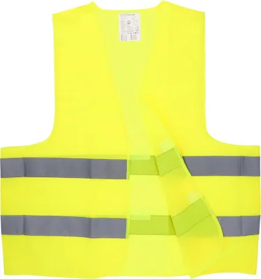 Produktbild von cartrend Pannenweste/Warnweste EN ISO 20471 gelb
