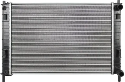 Produktbild von ABAKUS 017-017-0017 Kühler Wasserkühler Motorkühler für FORD Fiesta Mk5 Schrägheck (JH1, JD1, JH3, JD3) FUSION (JU) Fiesta Mk5 Kastenwagen für MAZDA 2