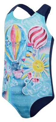Immagine prodotto di Costume da bagno SPEEDO per bambine, modello 8-07970H098, multicolore, taglia 3 anni