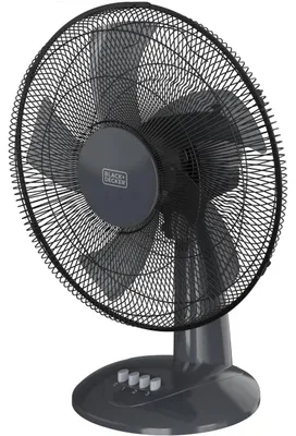 Image de Ventilateur de table 40cm 45w 3 vitesses noir - Black+decker - BXFD8000E -