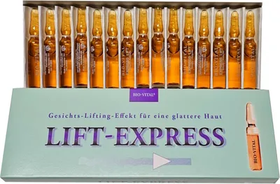 Produktbild von Lift Express Serum Facelift Ampullen Falten Lifting Sofort Effekt Gesicht 15x2ml by cosmelux