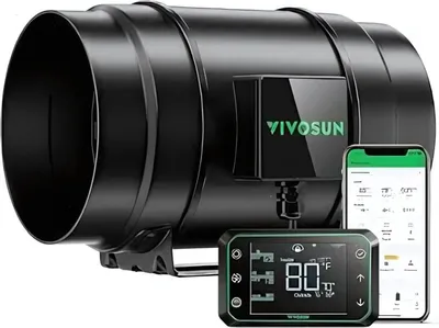 Produktbild von VIVOSUN Smart Luftfiltration AeroZesh S8 + Smart Controller E42A