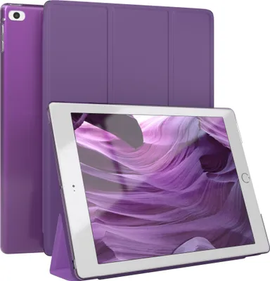 Produktbild von EAZY CASE Smartcase für Apple iPad 5 / 6 (2017/2018) / Air 1 / Air 6 Tabletcase Bookcover Smart Flipcase magnetisch Lila