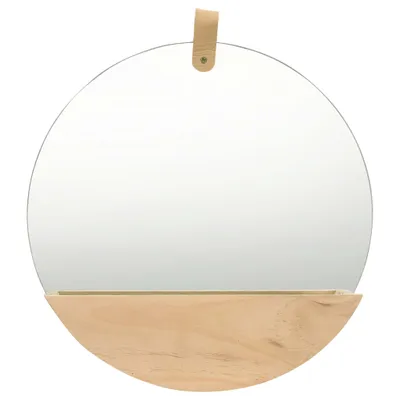 Produktbild von Wandspiegel Kiefer Massivholz 35 cm , Badspiegel Design 2024