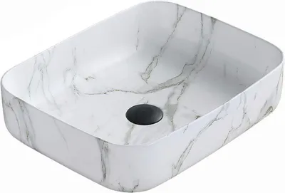 Obrázek produktu pro Mexen Carla umyvadlo na desku 50 x 39 cm, Bílý kámen - 21555092