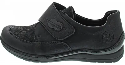 Produktbild von Rieker Klettschuh Schwarz in Gr. 42