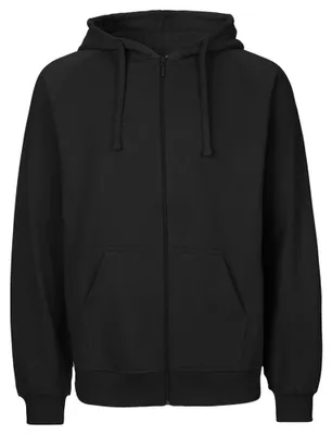 Produktbild von tral - Hoodie mit durchgehendem Reißverschluss für Herren LT5373 (M) (Schwarz)