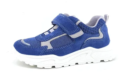 Produktbild von Superfit Blizzard Kinderschuhe Burschen Halbschuhe Klett Klettschuh Blau Freizeit, Schuhgröße:32 EU