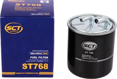 Produktbild von Kraftstofffilter für Mercedes-Benz, Smart, Höhe 100 mm, Durchmesser 86 mm