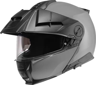 Zdjęcie produktu dla Kask z klapką Schuberth E2, szary/czarny, XS (53)