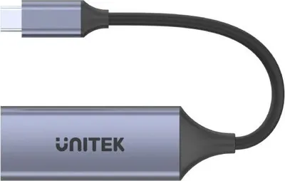 Produktbild von Unitek USB-C - RJ45-Adapter  1GBPS  PD 100W